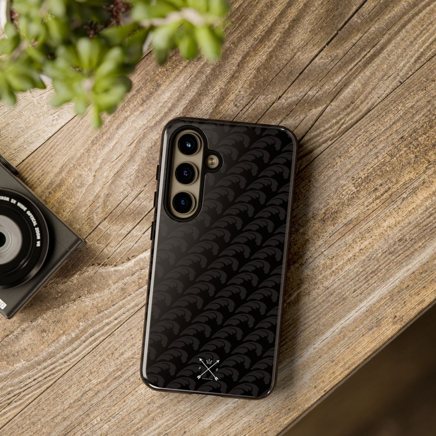 Beautiful Beloved One Flourish - Tough Phone Cases (black/black)