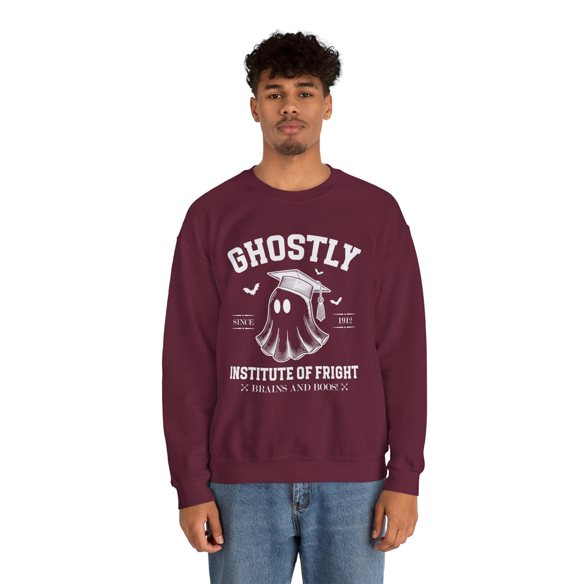Ghostly Institute of Fright Education - Crewneck Sweatshirt