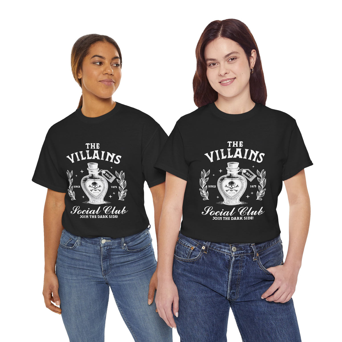 The Villains Social Club - Unisex Heavy Cotton Tee