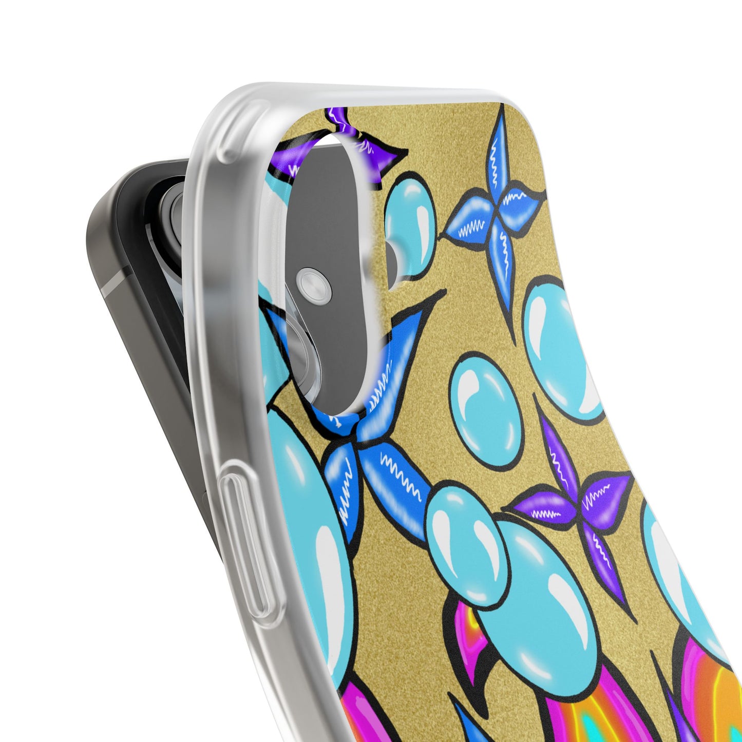 Bubble Rave (multi-colored)- Flexi Phone Cases
