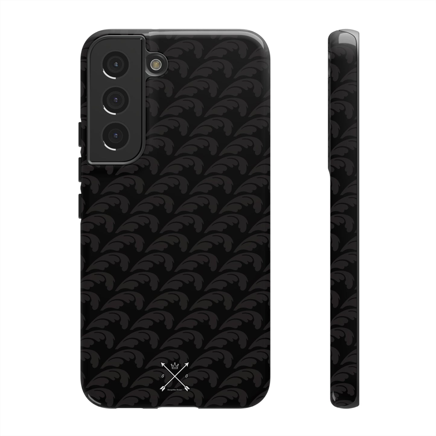 Beautiful Beloved One Flourish - Tough Phone Cases (black/black)