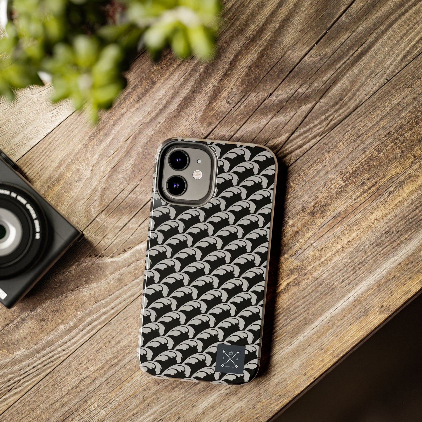 Beautiful Beloved One Flourish (silver/black) - Tough Phone Cases