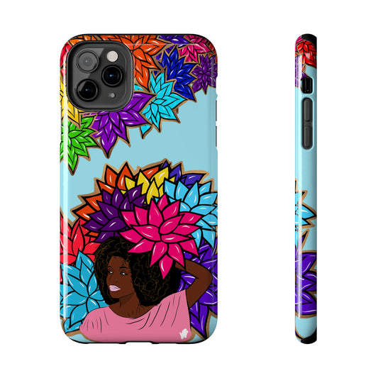 Beauty with Flowers - Tough Phone Cases