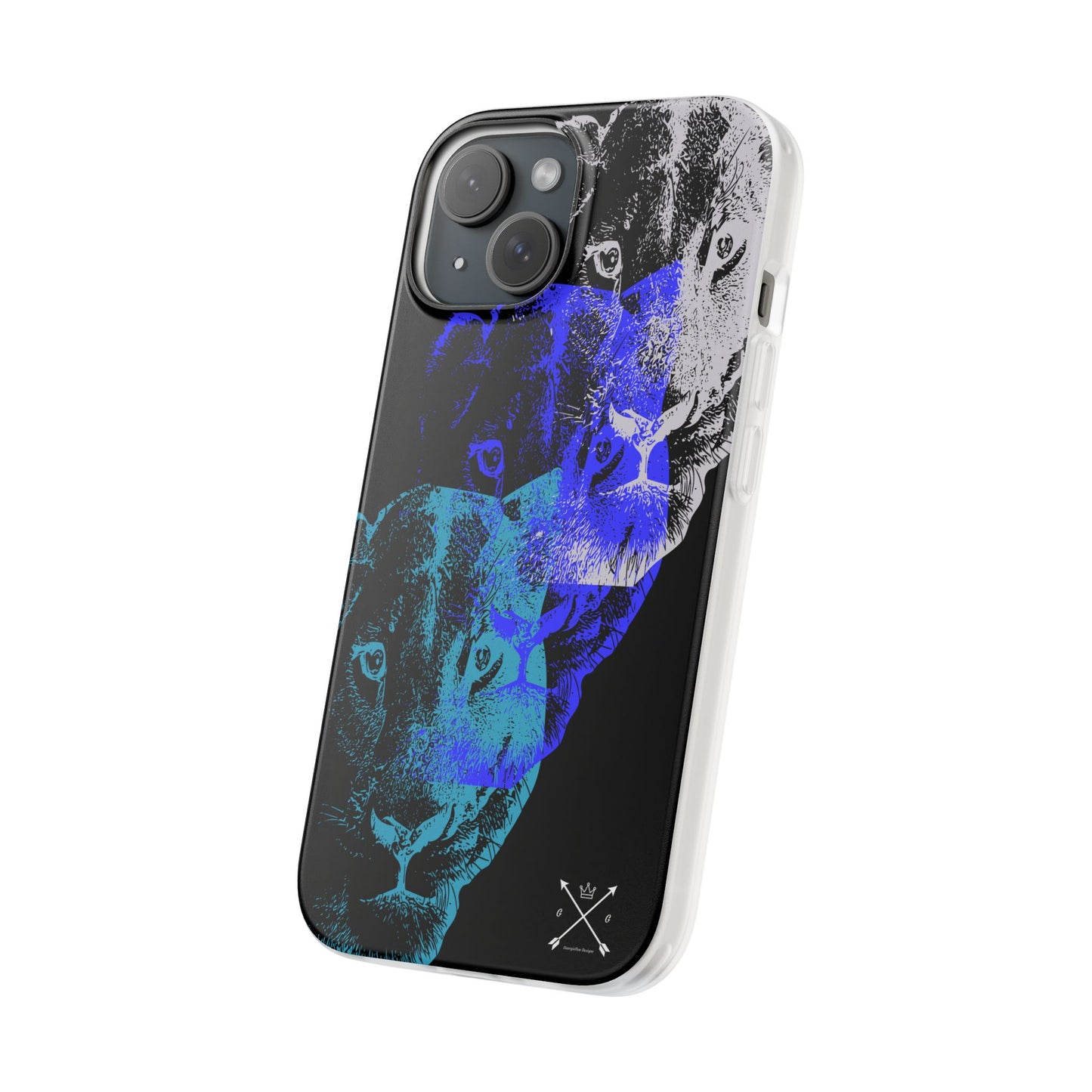 Lioness Arising (black/blue/silver) - Flexi Cases