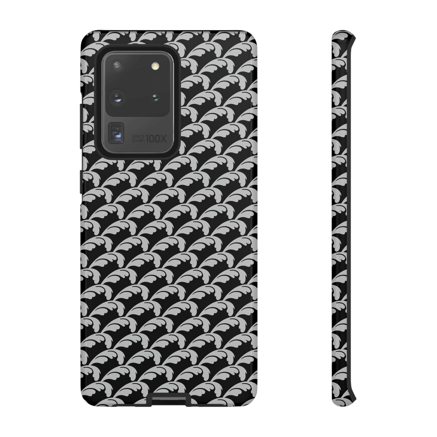 Beautiful Beloved One Flourish (black/silver) - Tough Phone Cases