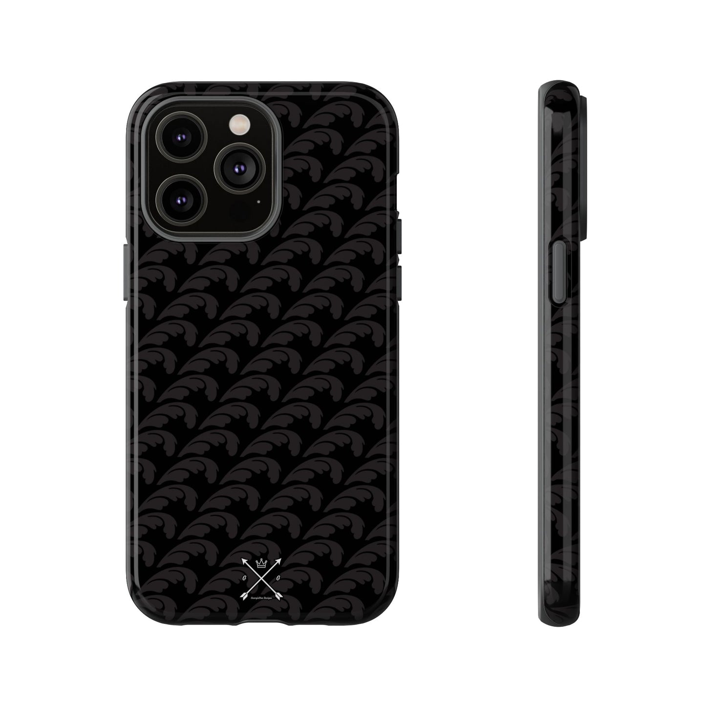 Beautiful Beloved One Flourish - Tough Phone Cases (black/black)
