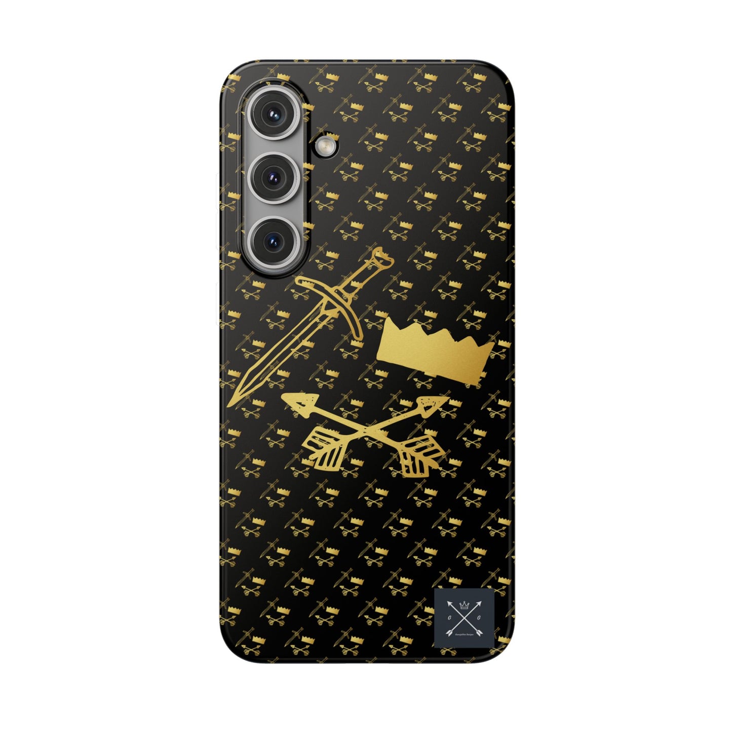 Gold and Bold Warrior - Flexi  Phone Cases