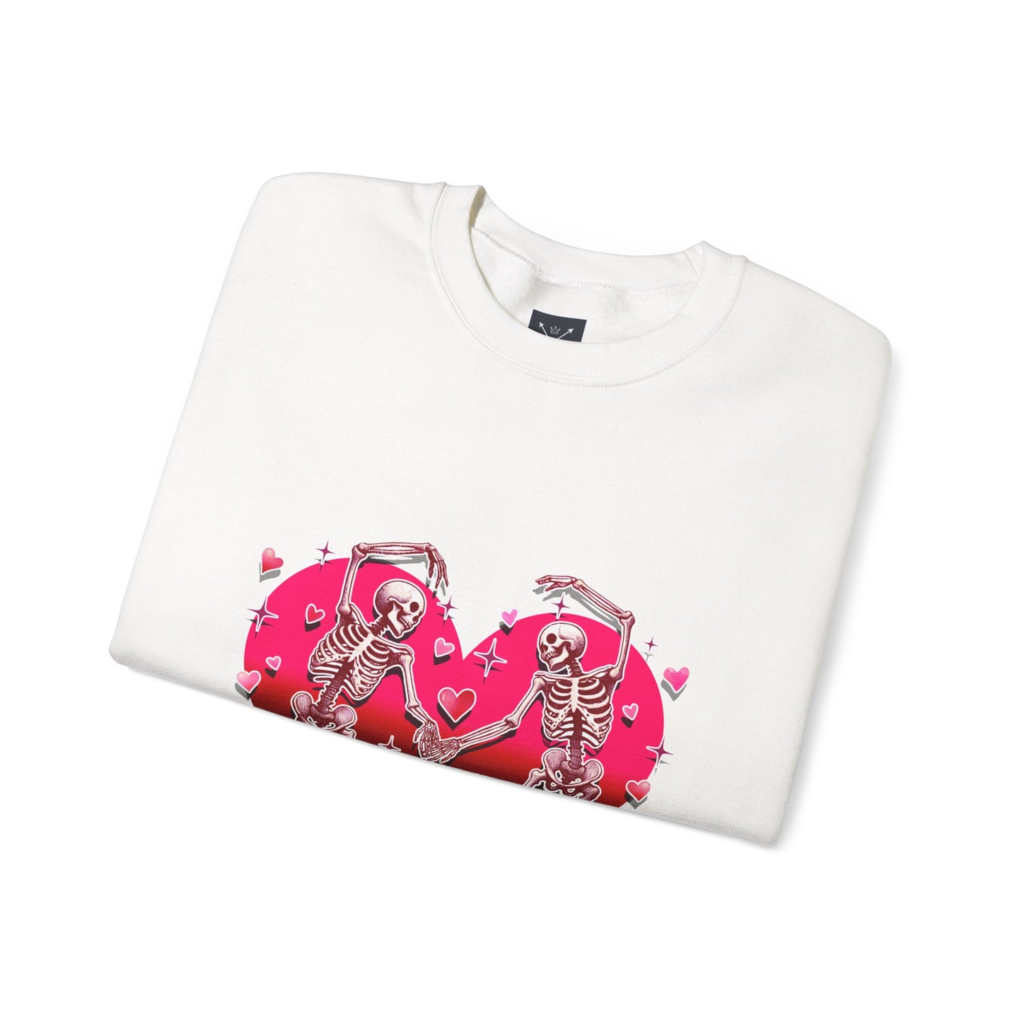 Dancing Skeleton Lovers - Crewneck Sweatshirt