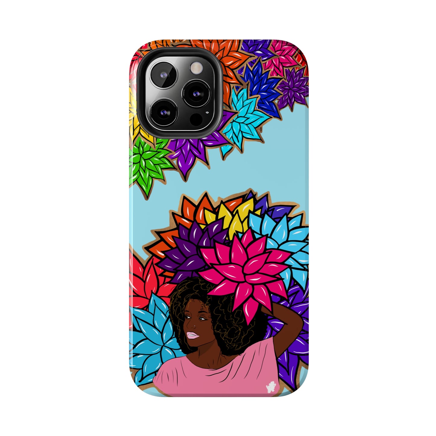 Beauty with Flowers - Tough Phone Cases