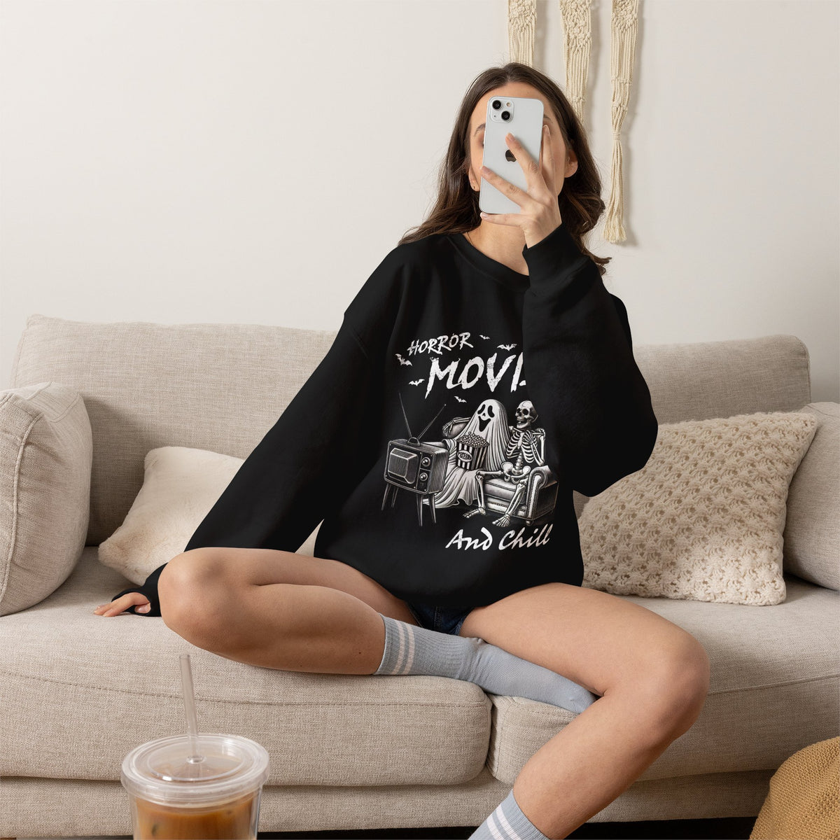 Horror Movies and Chill - Sweatshirt