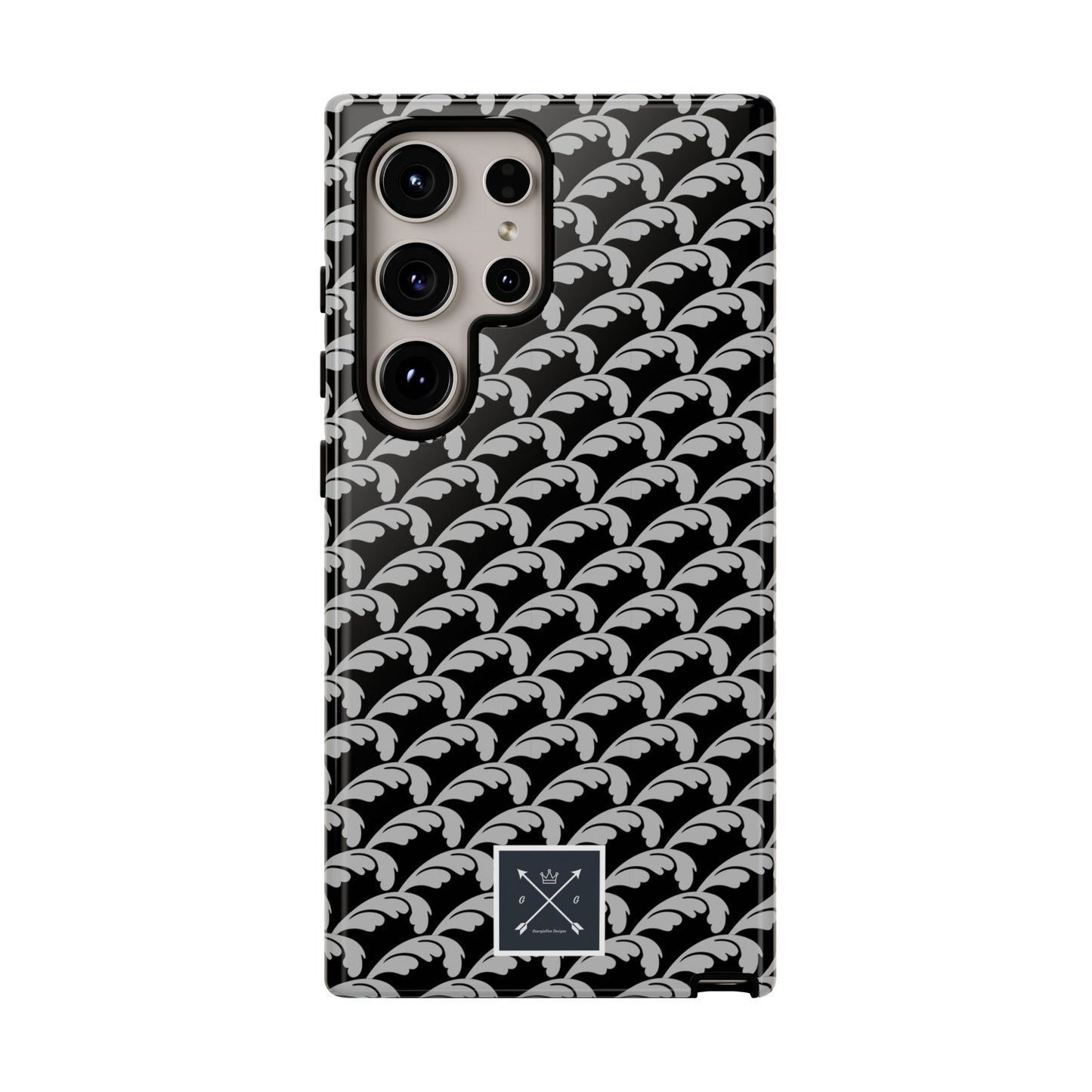 Beautiful Beloved One Flourish (black/silver) - Tough Phone Cases