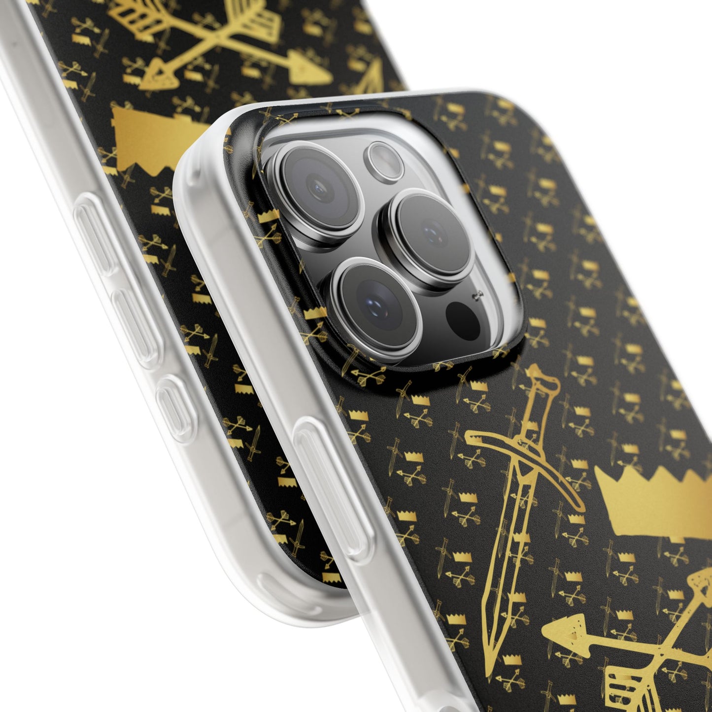 Gold and Bold Warrior - Flexi  Phone Cases