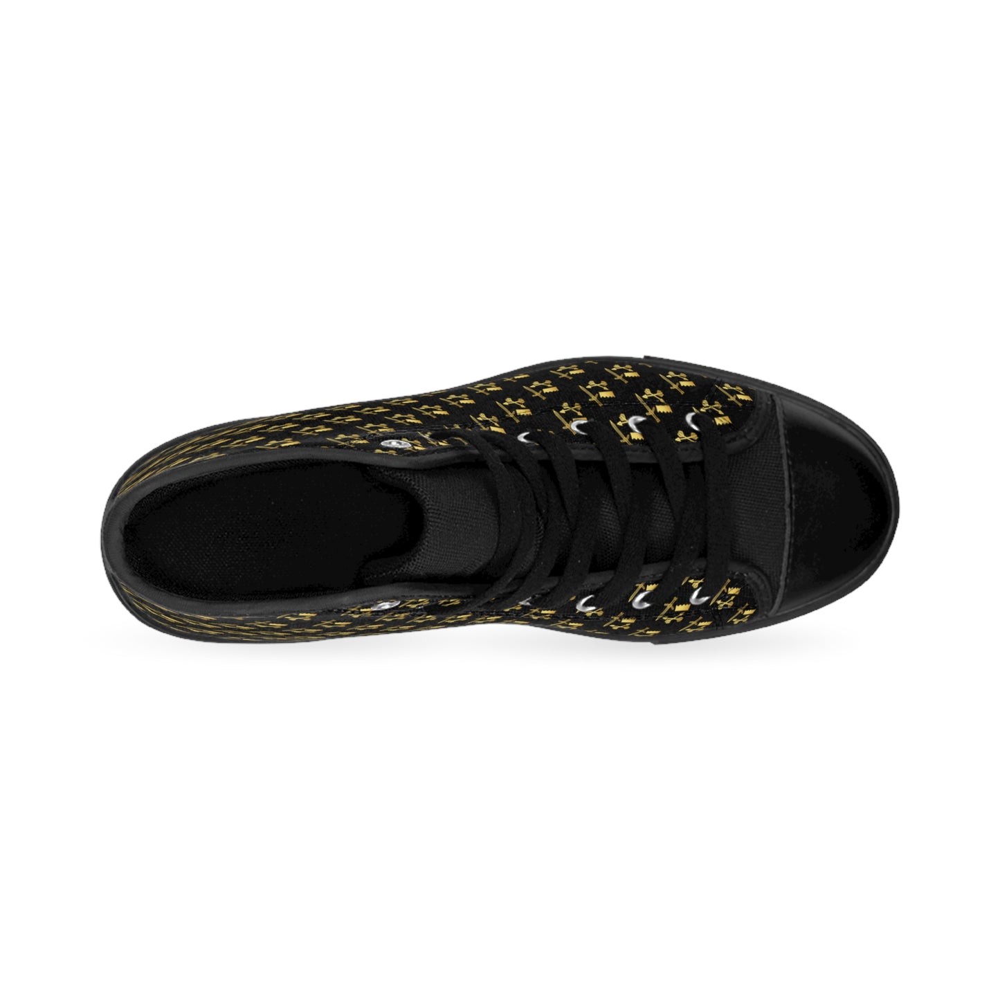 Women's - Gold and Bold Warrior - High-top Sneakers