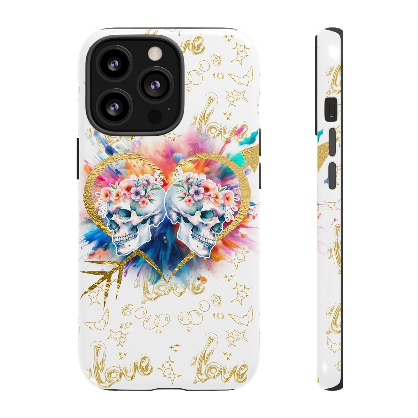 Love is Golden Watercolor - Tough Cases