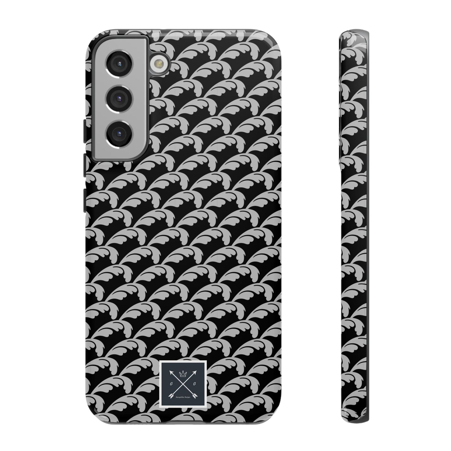 Beautiful Beloved One Flourish (black/silver) - Tough Phone Cases