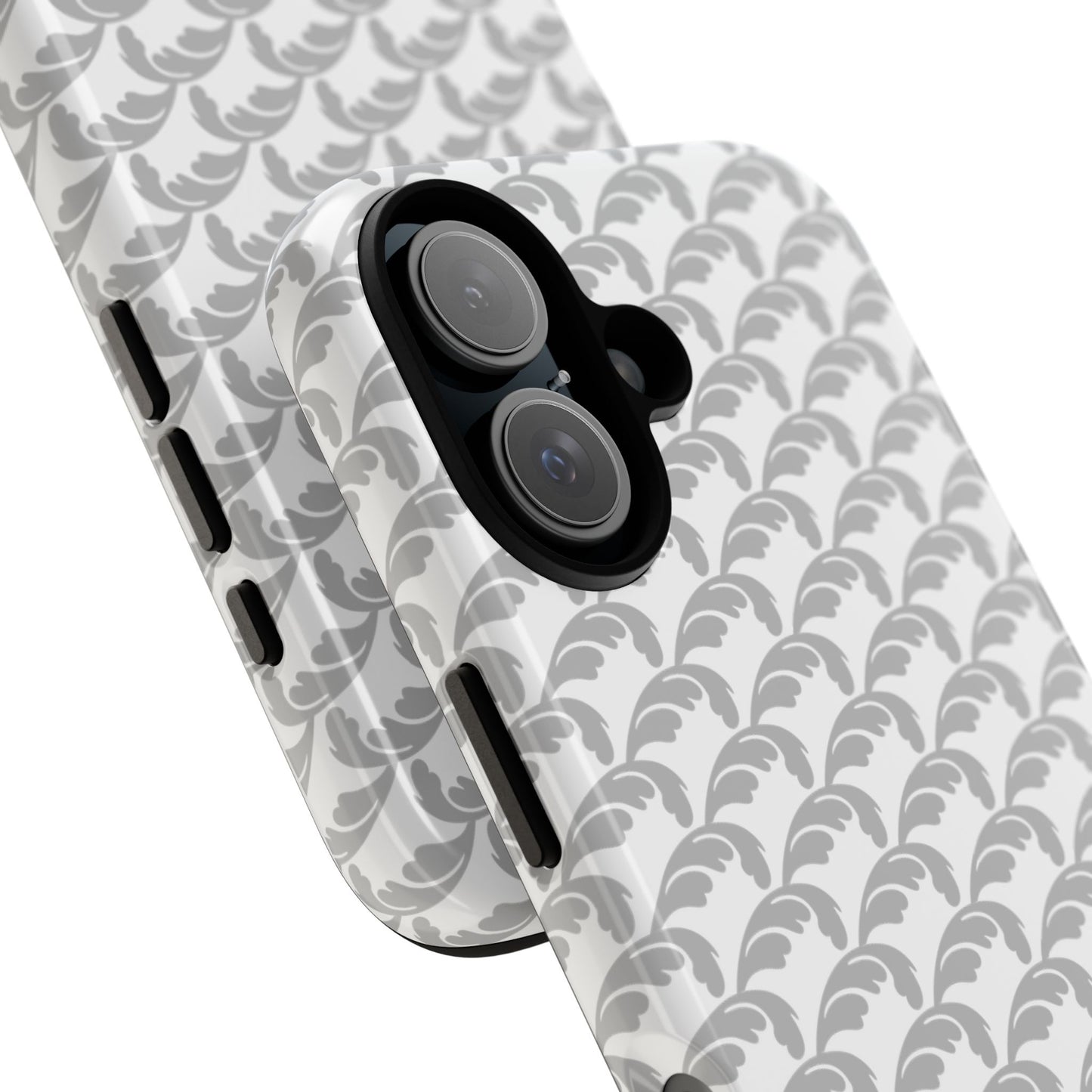 Beautiful Beloved Flourish (silver/white) - Tough Phone Cases