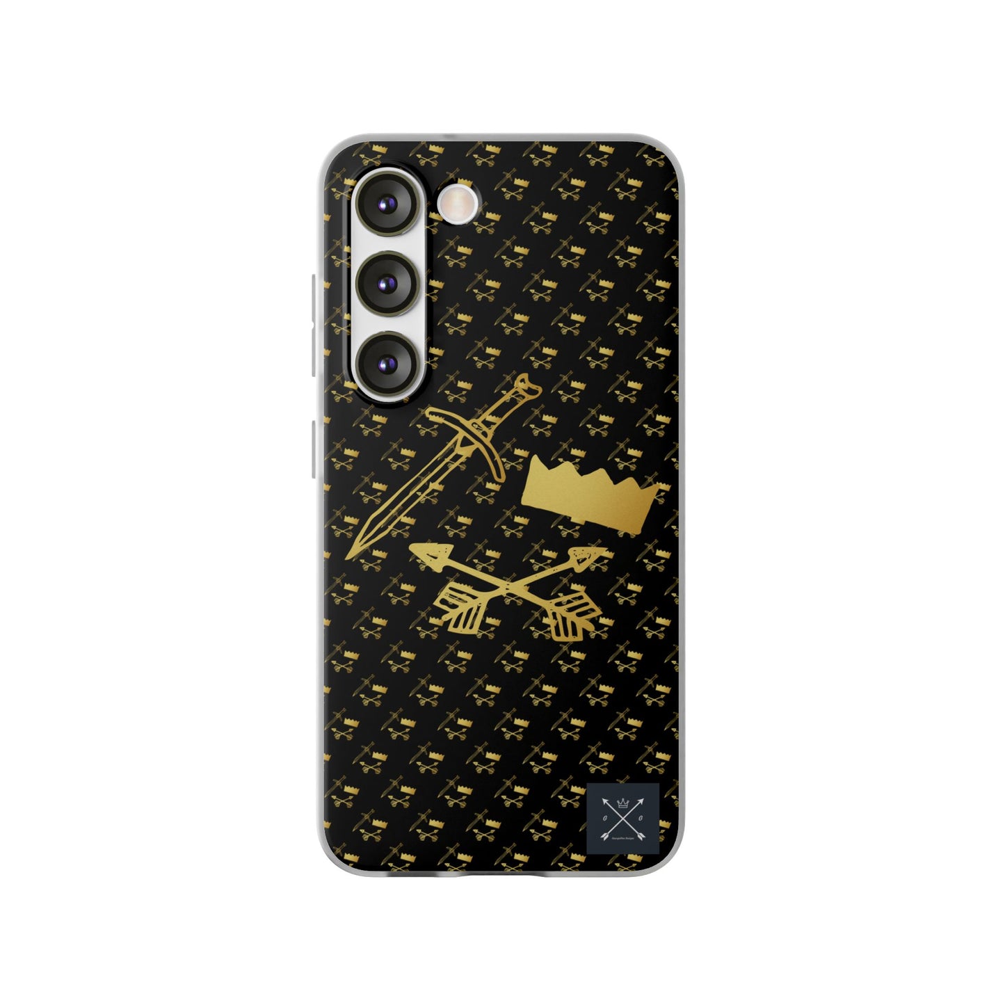 Gold and Bold Warrior - Flexi  Phone Cases