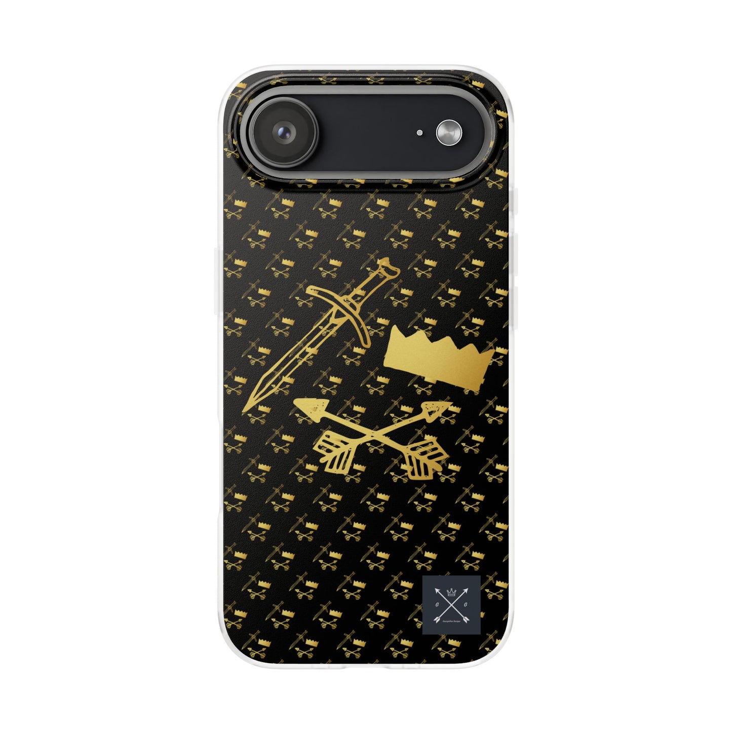 Gold and Bold Warrior - Flexi  Phone Cases