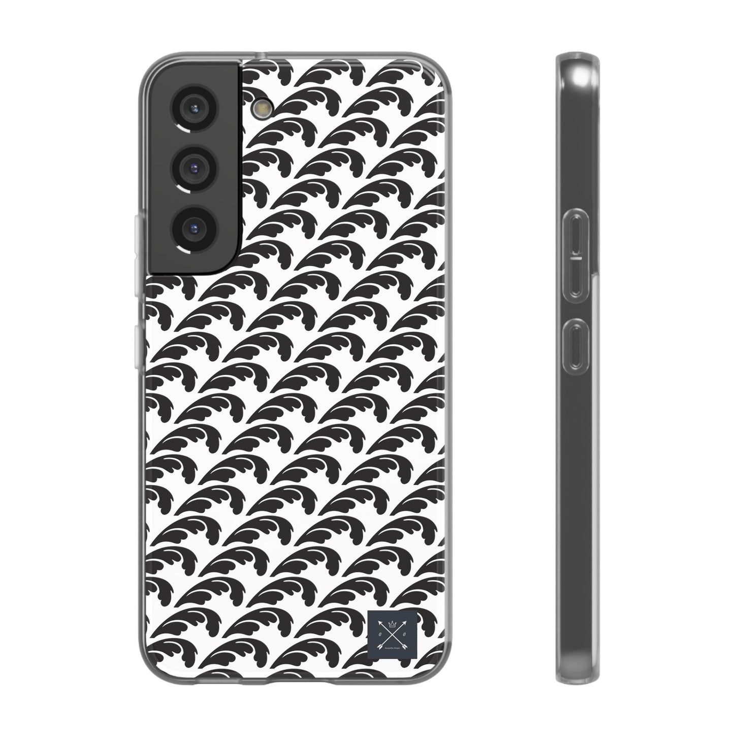 Beautiful Beloved Flourish (black/white) - Flexi Cases