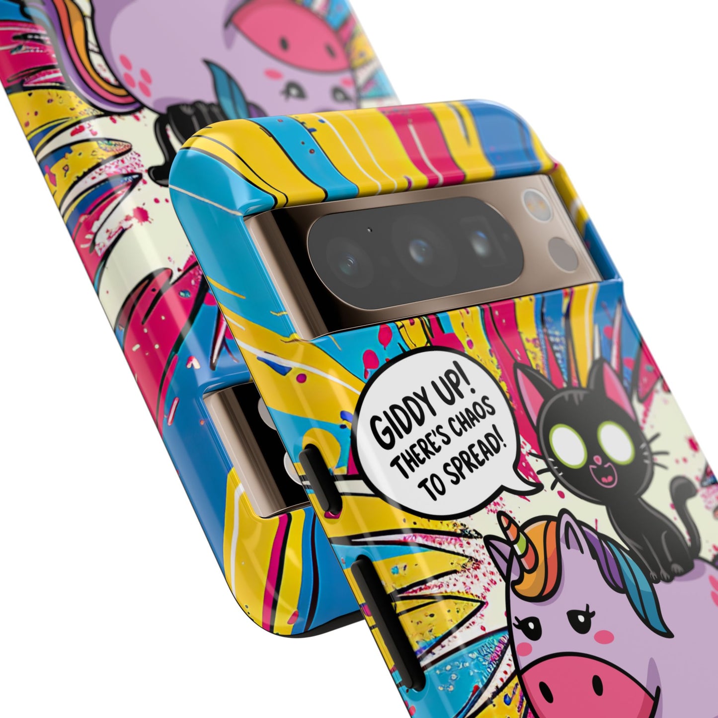 Giddy Up There's Chaos To Spread - Phone Tough Cases