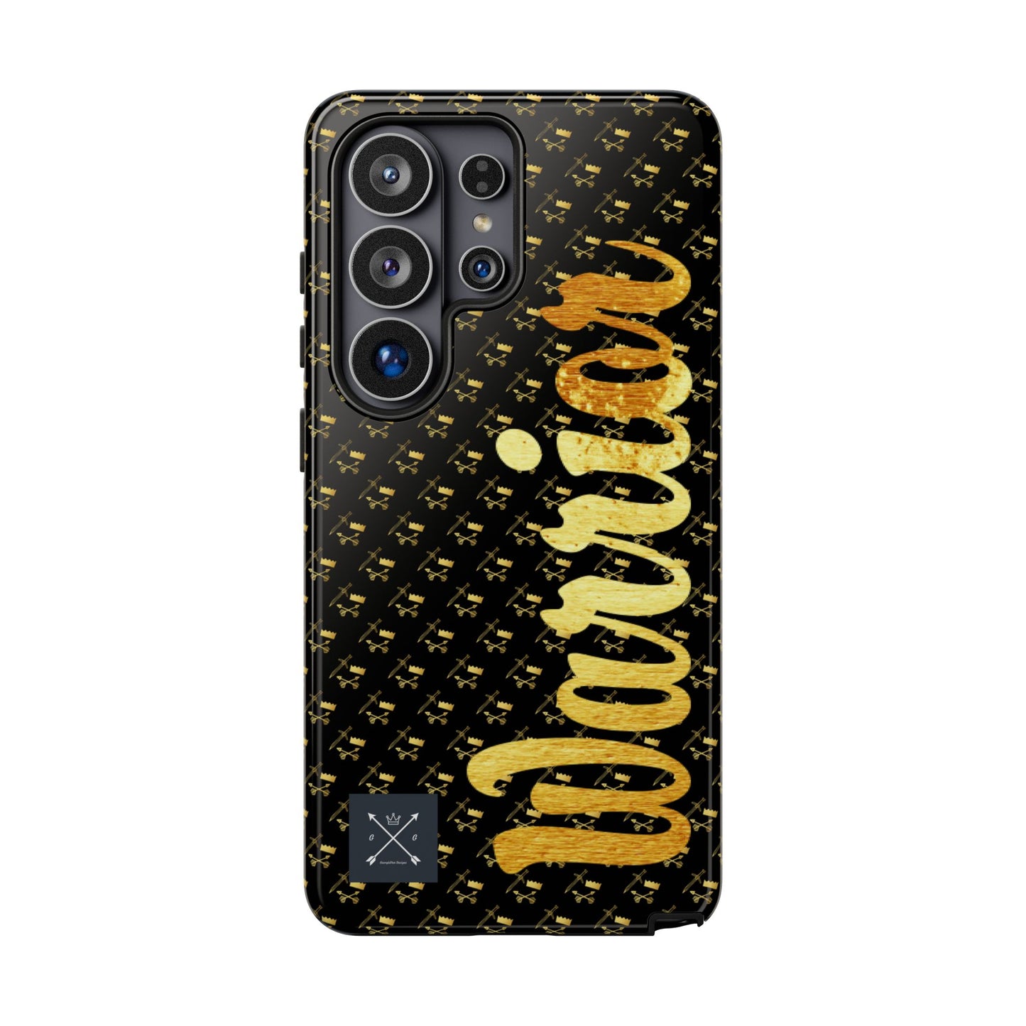 Gold and Bold Warrior - Tough Phone Cases