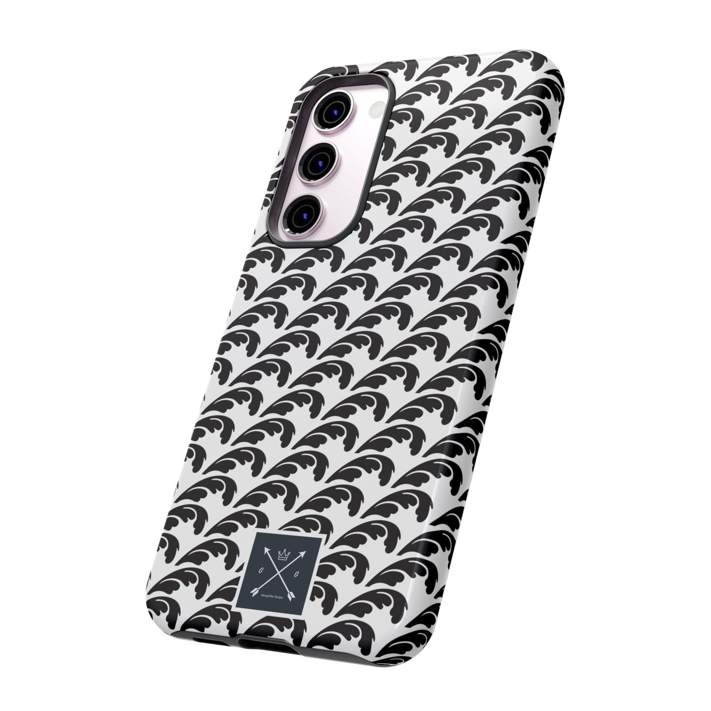 Beautiful Beloved One Flourish (black/white) - Tough Phone Cases