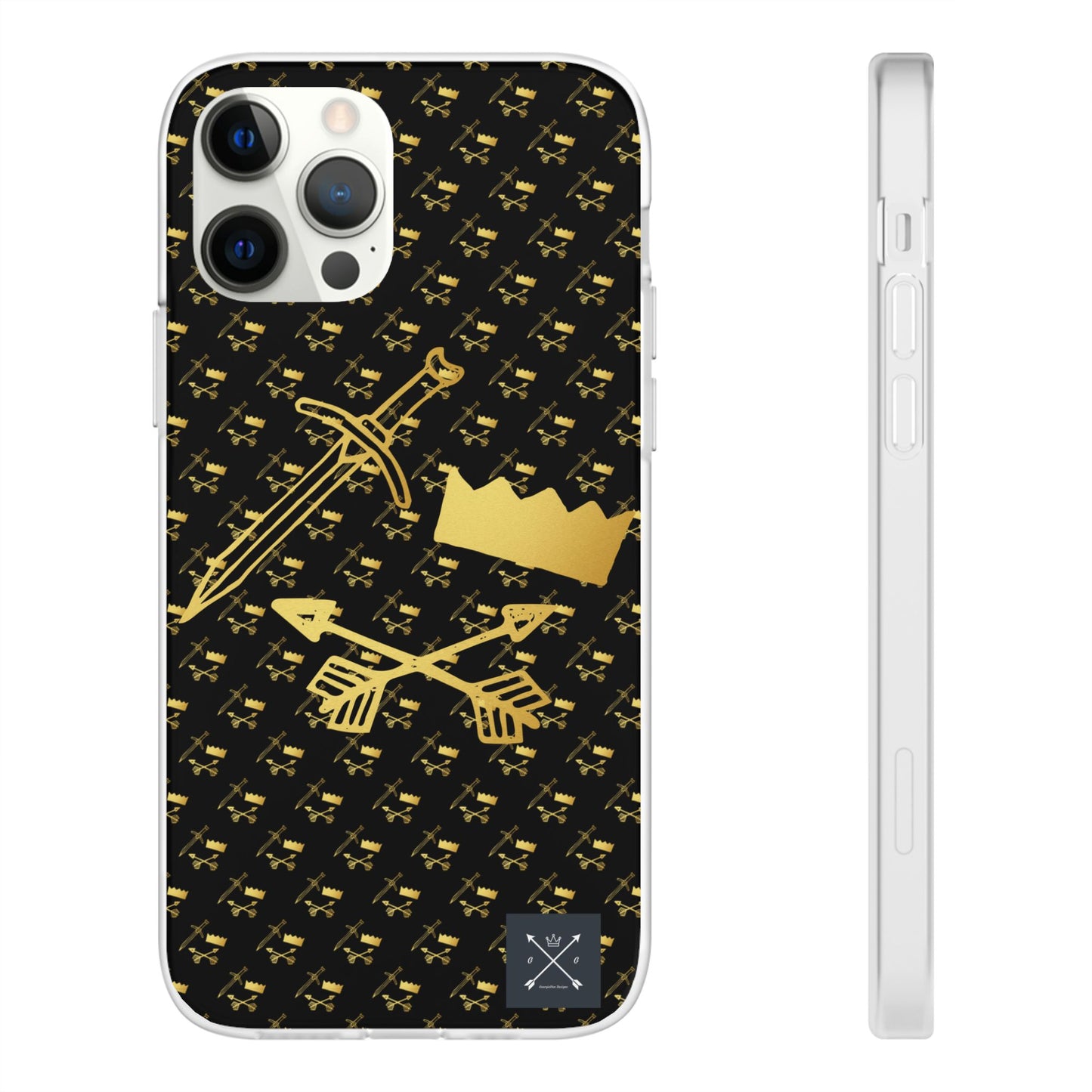 Gold and Bold Warrior - Flexi  Phone Cases