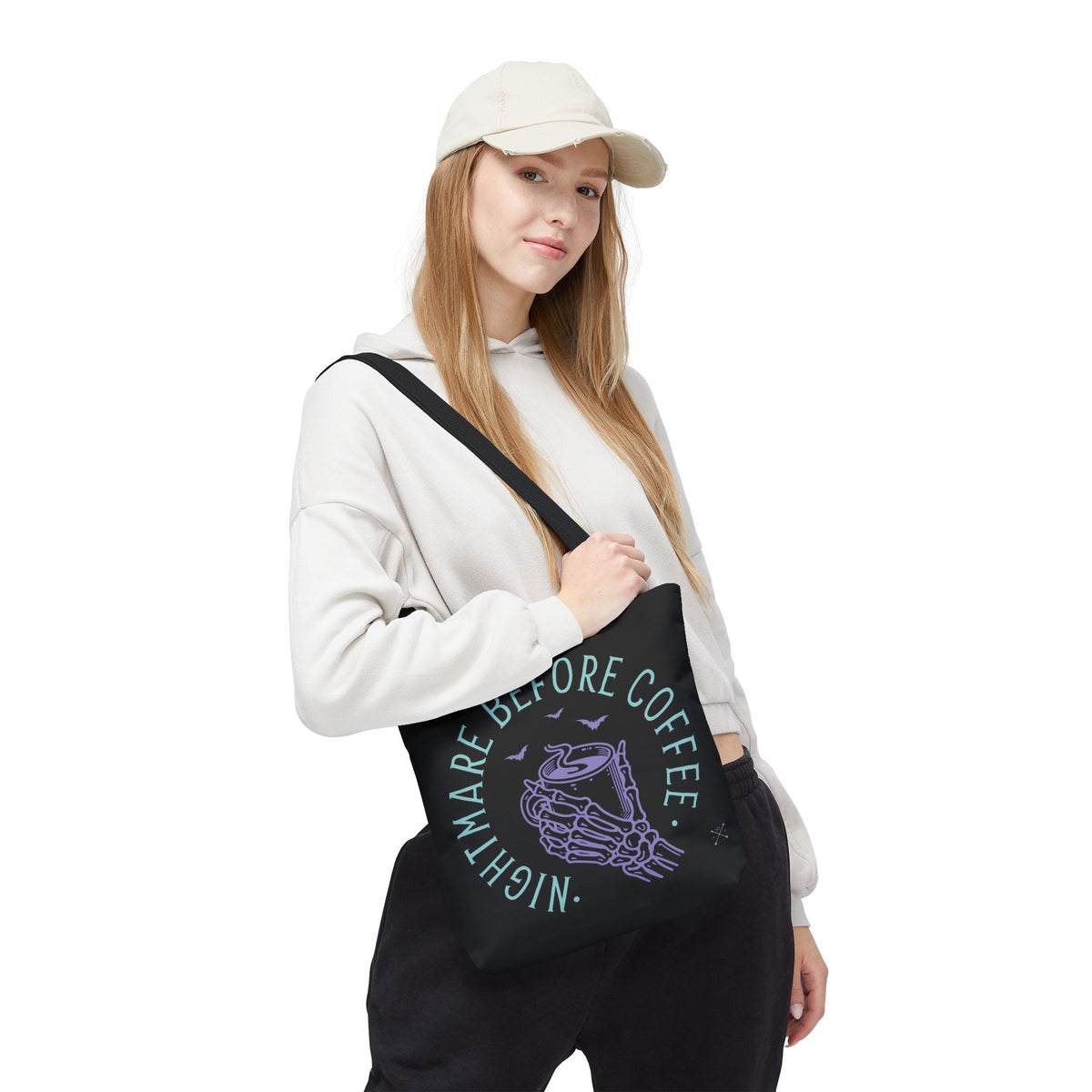 Nightmare Before Coffee - Tote Bag (AOP)