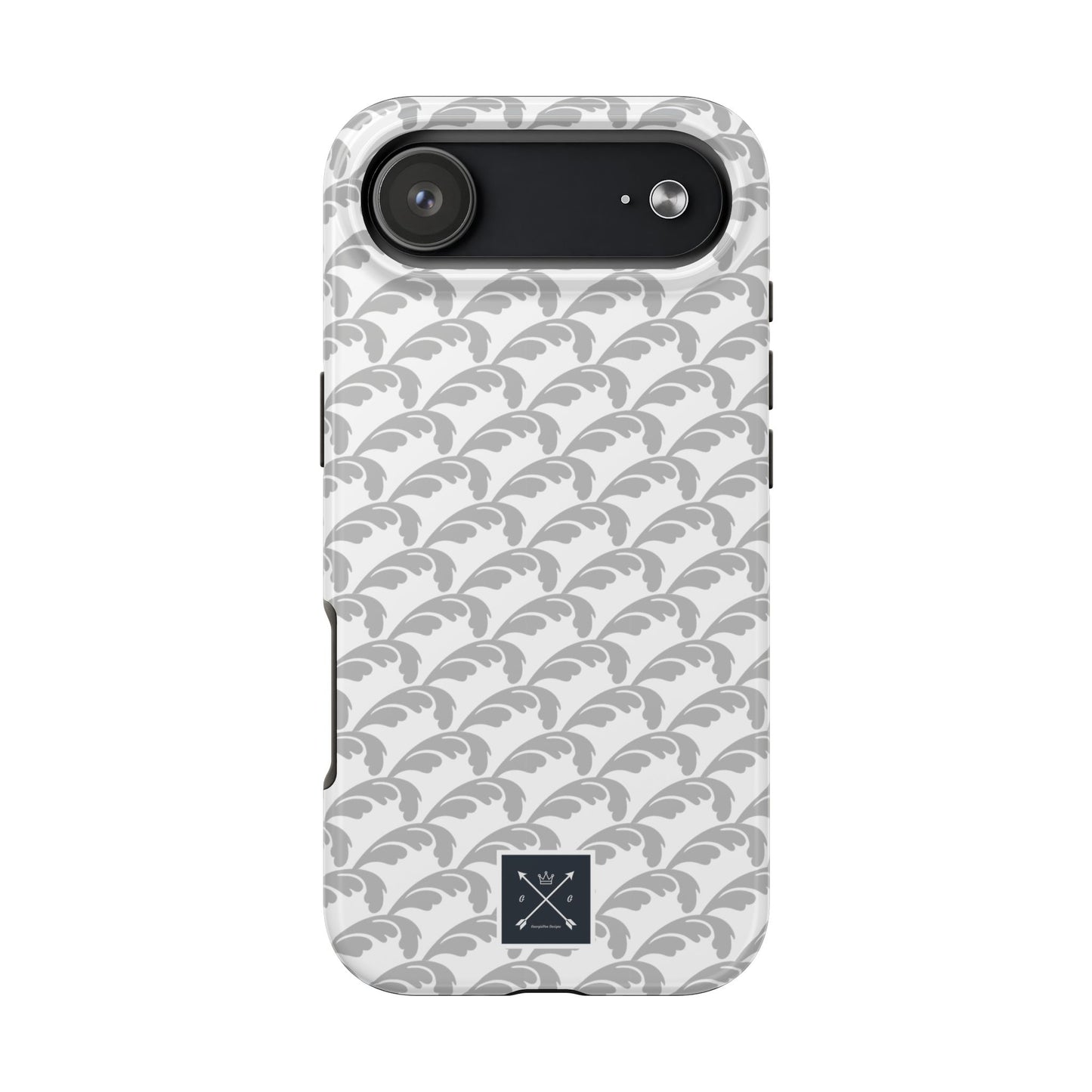 Beautiful Beloved Flourish (white/silver) - Tough Phone Cases