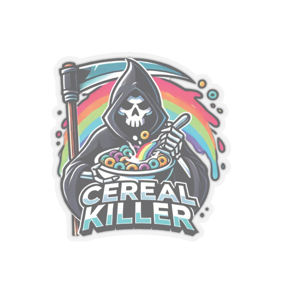 Cereal Killer - Kiss-Cut Stickers