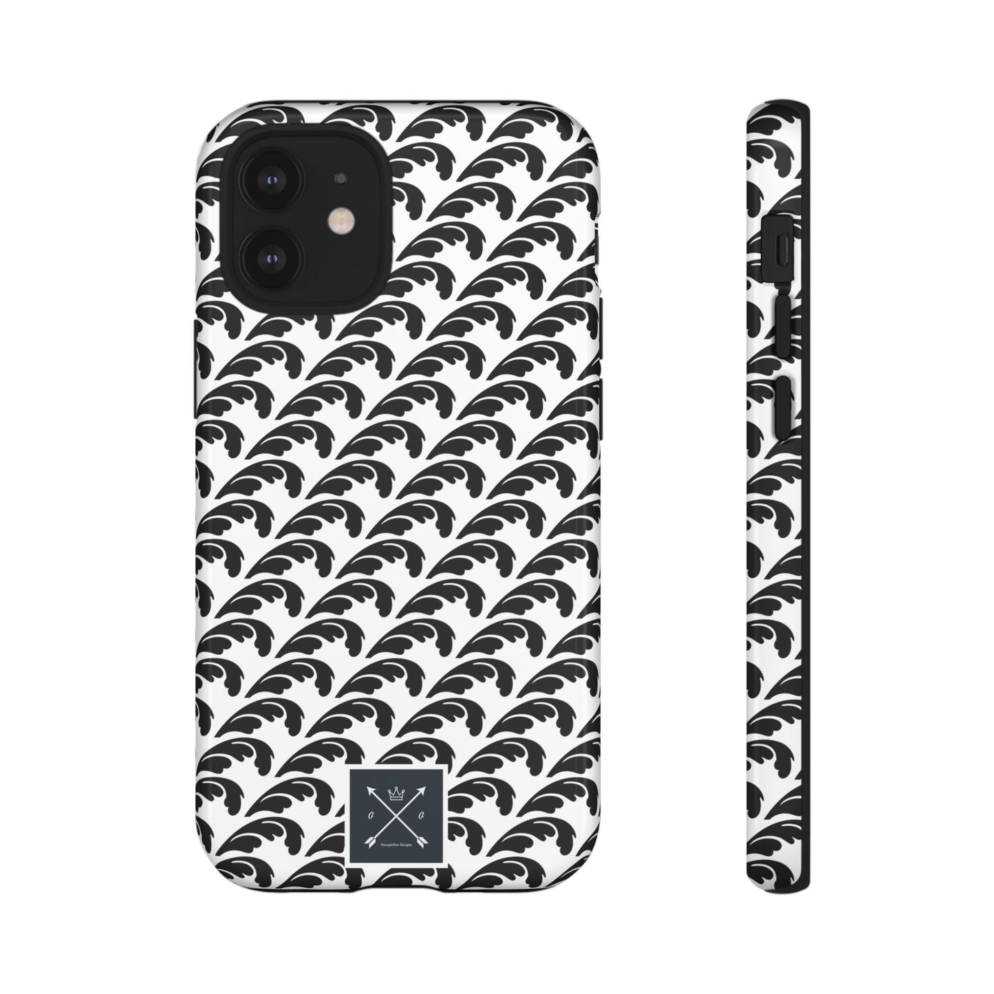 Beautiful Beloved One Flourish (black/white) - Tough Phone Cases