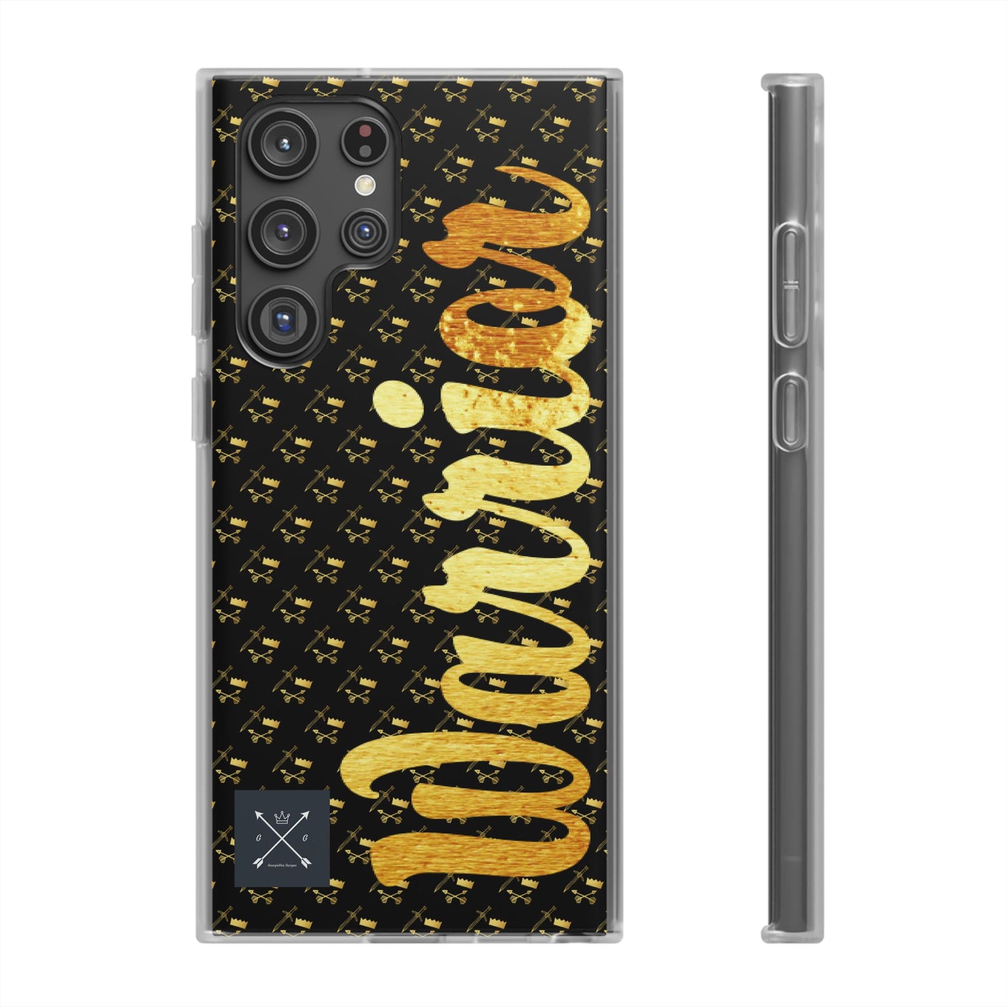 Gold and Bold Warrior - Flexi Phone Cases