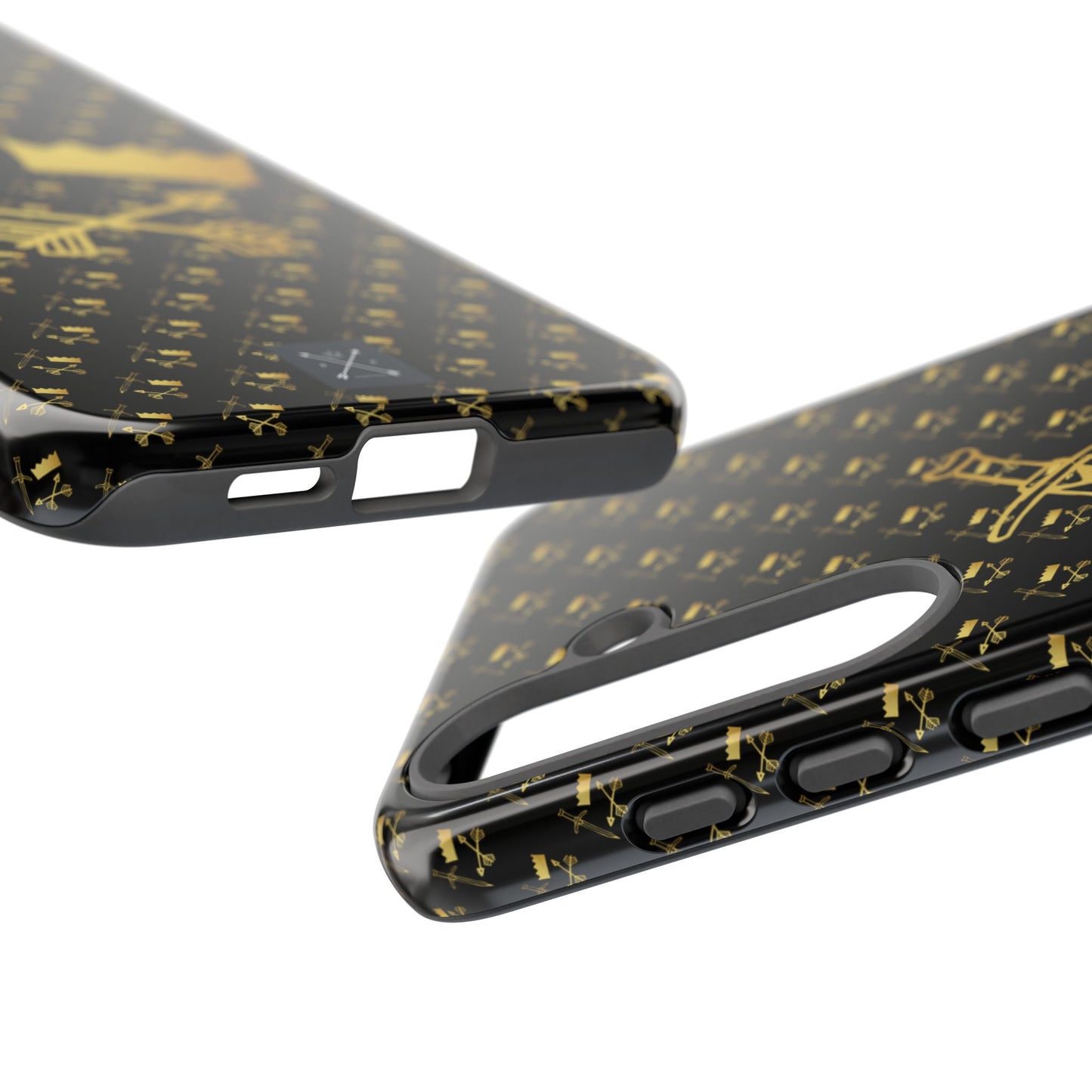 Gold and Bold Warrior - Tough Phone Cases