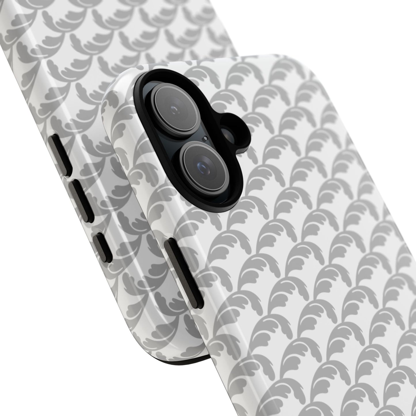 Beautiful Beloved Flourish (silver/white) - Tough Phone Cases