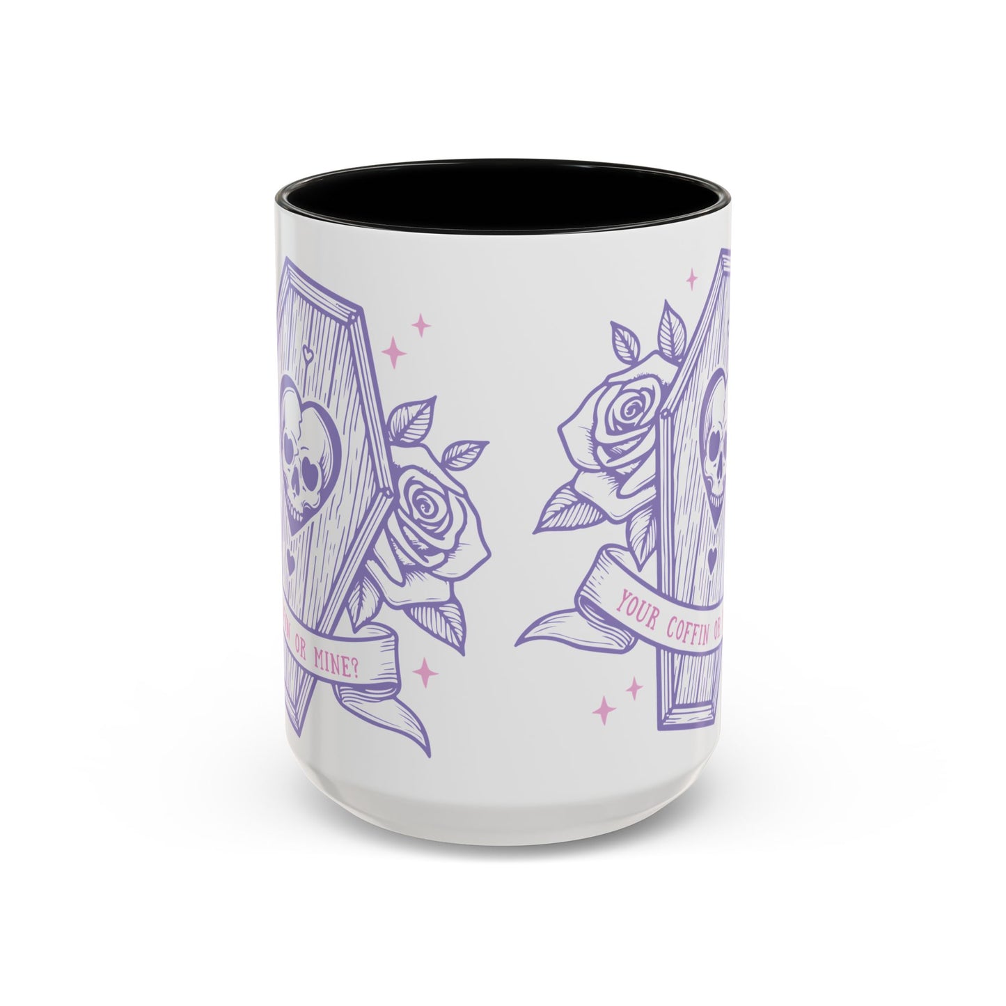 Your Coffin or Mine? - Accent Coffee Mug (11, 15oz)