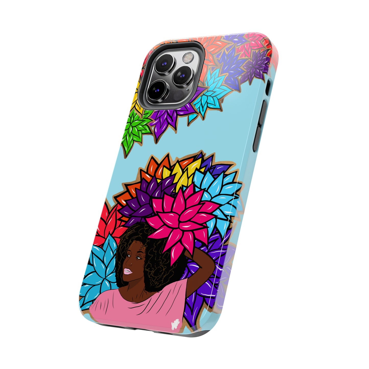 Beauty with Flowers - Tough Phone Cases