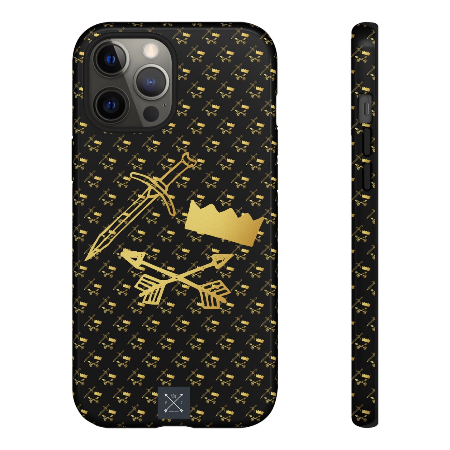 Gold and Bold Warrior - Tough Phone Cases
