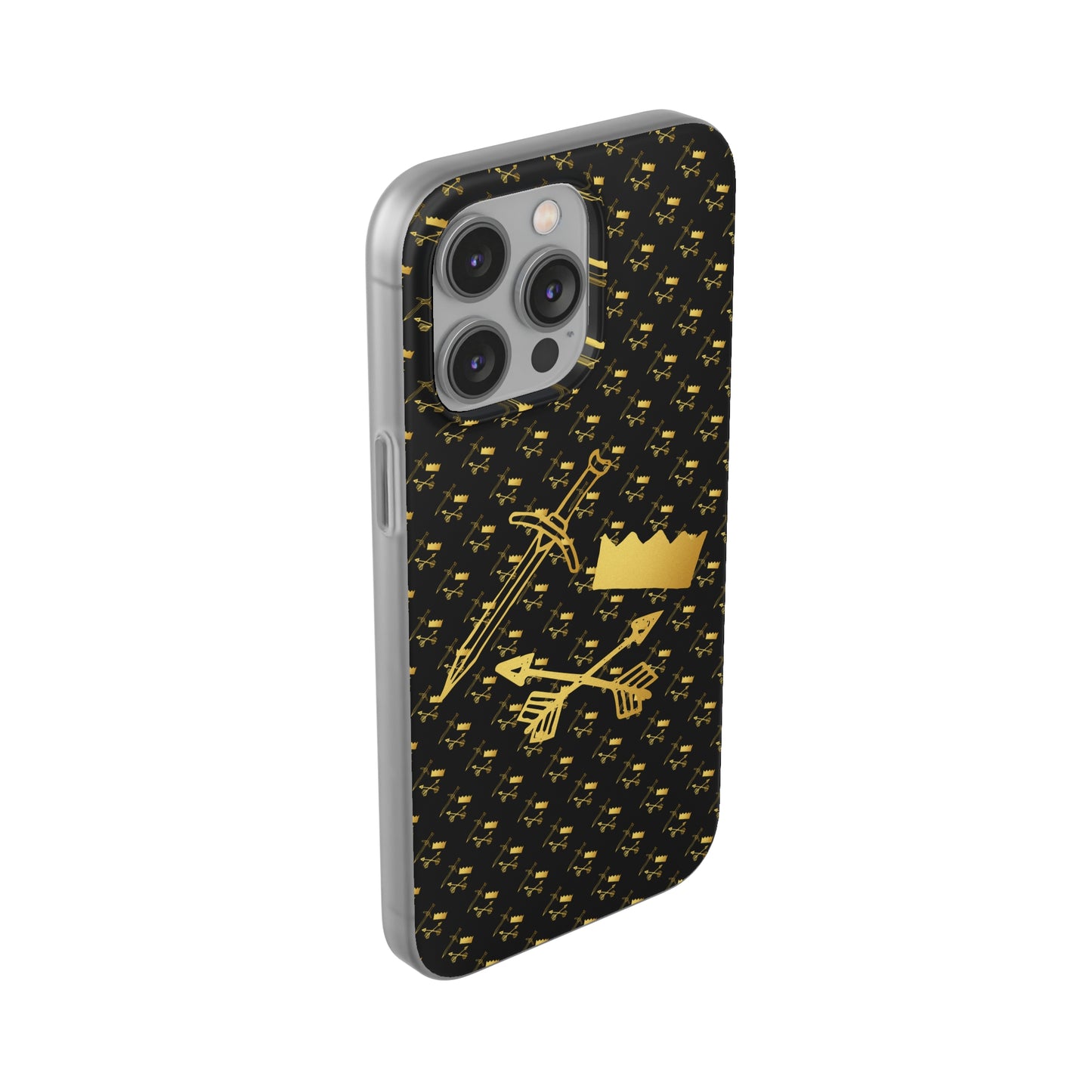 Gold and Bold Warrior - Flexi  Phone Cases