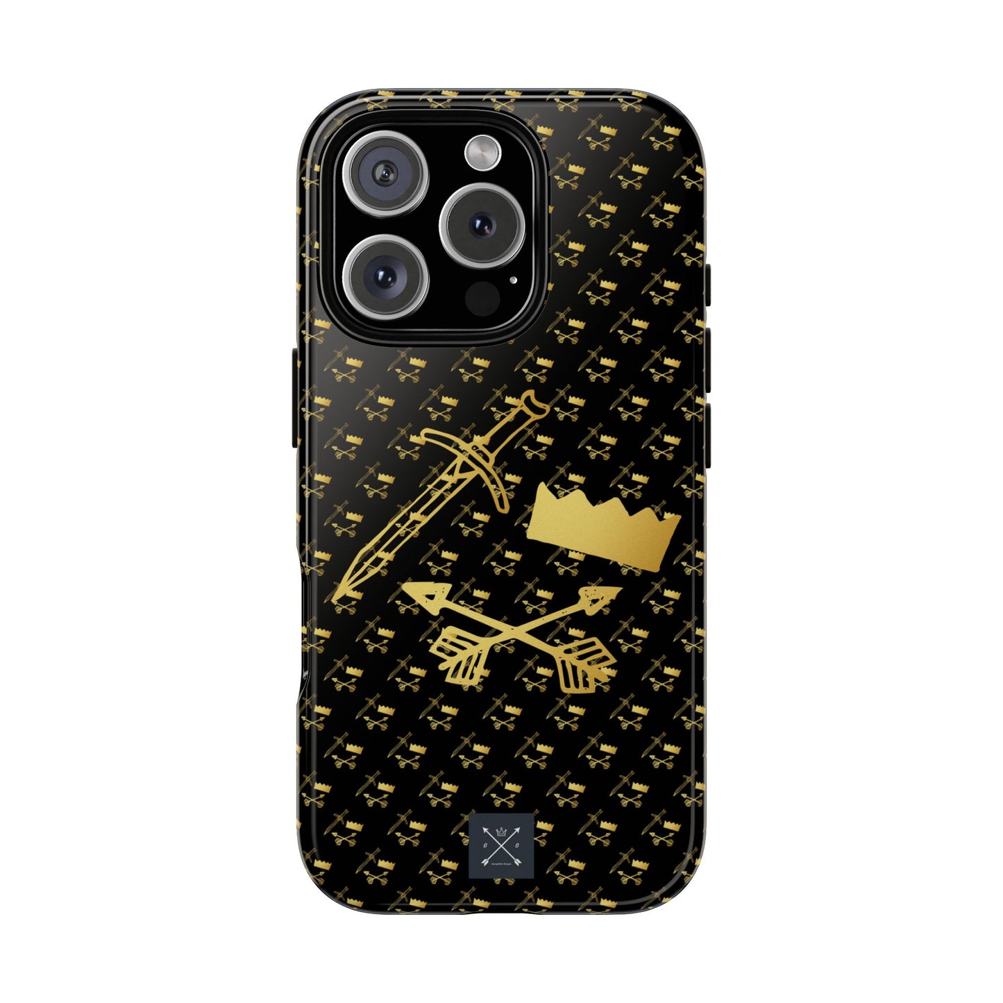 Gold and Bold Warrior - Tough Phone Cases
