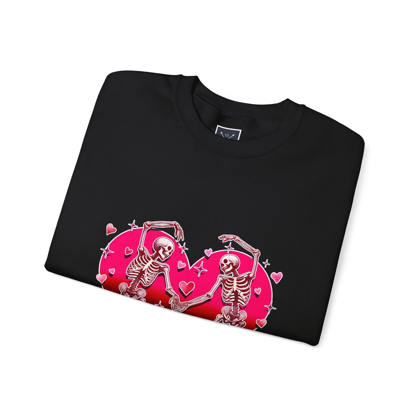 Dancing Skeleton Lovers - Crewneck Sweatshirt