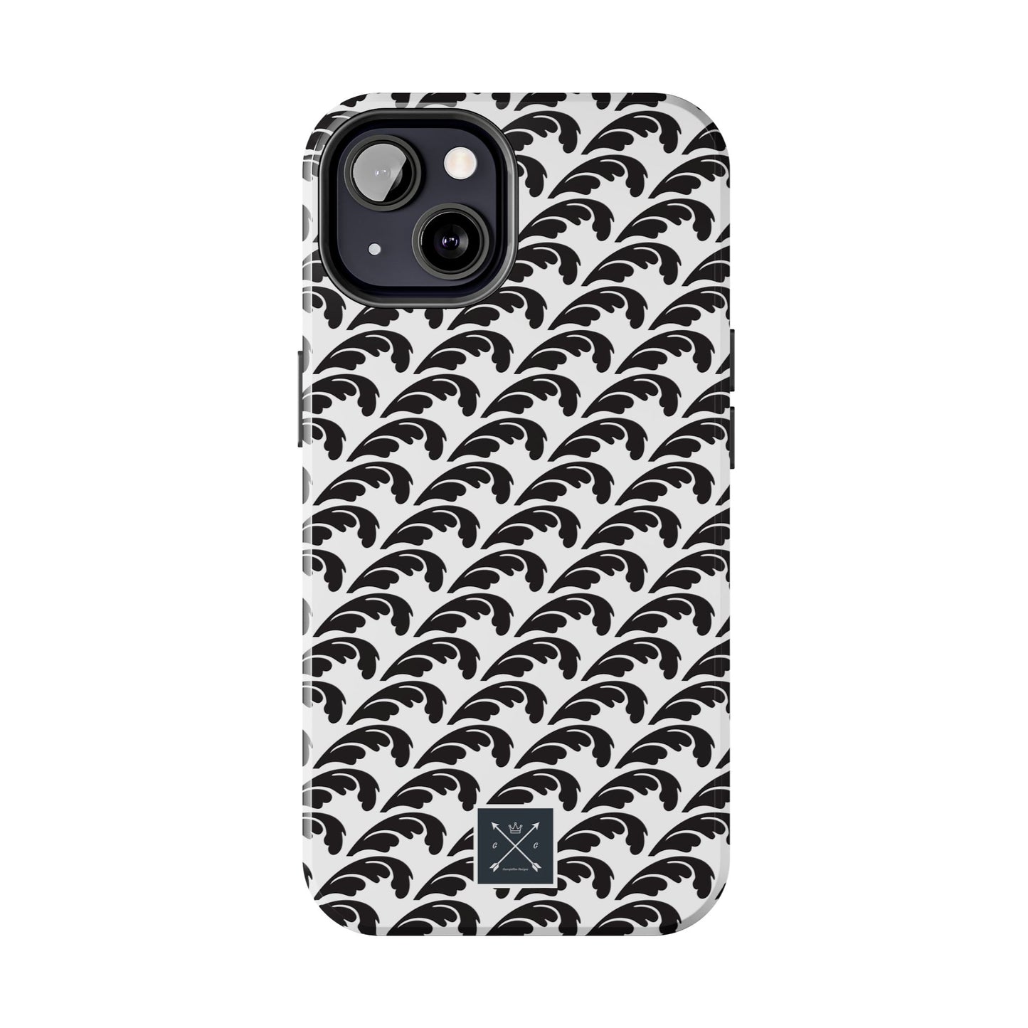 Beautiful Beloved One Flourish (black/white) - Tough Phone Cases