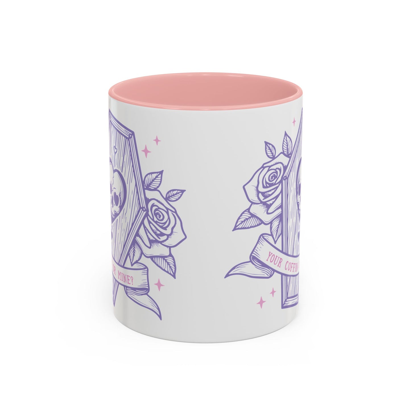 Your Coffin or Mine? - Accent Coffee Mug (11, 15oz)