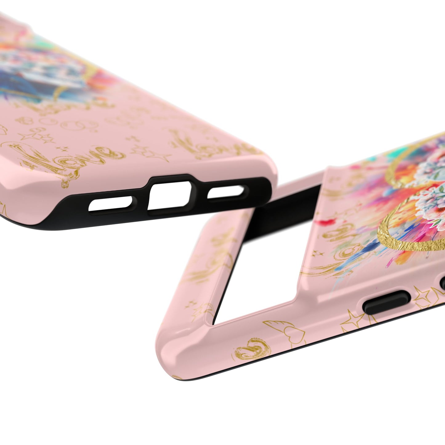 Love is Golden Watercolor (pink) - Tough Cases