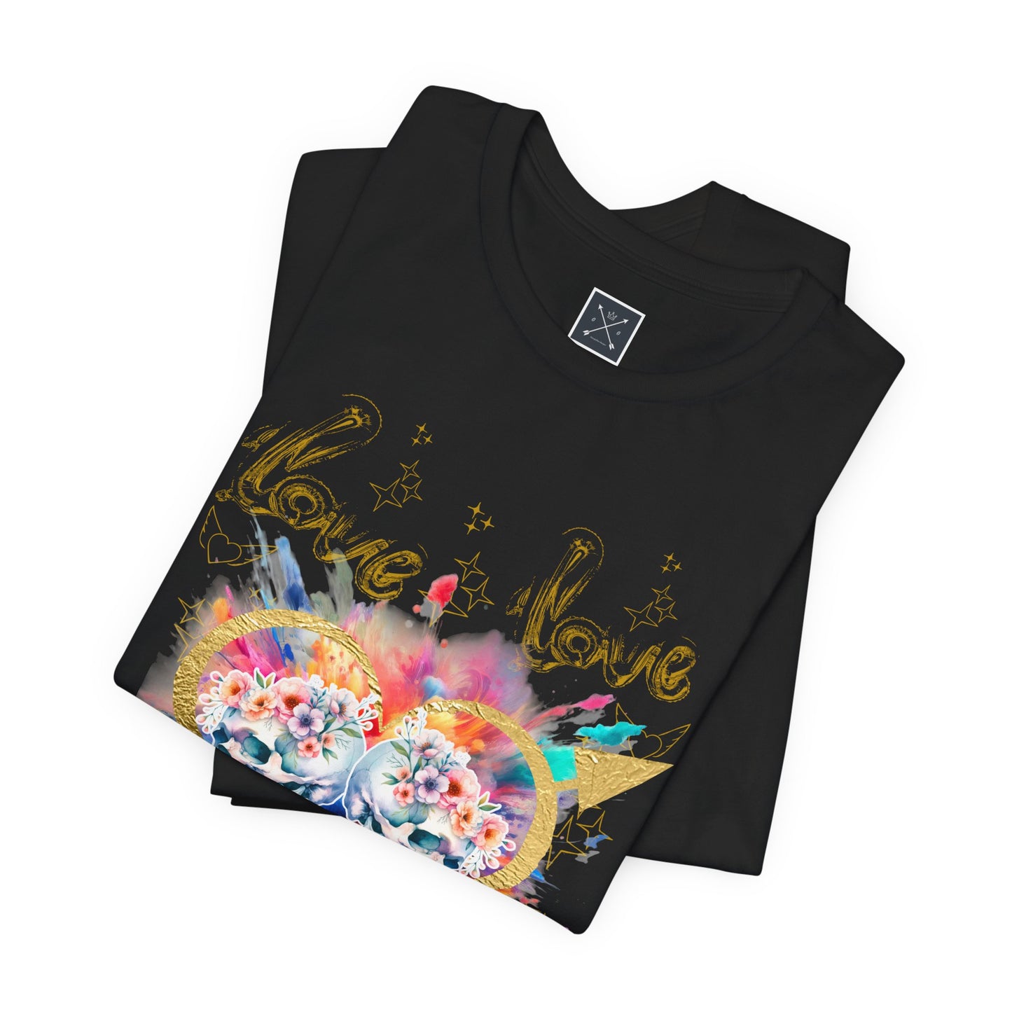 Love is Golden - Unisex Jersey Short Sleeve Tee