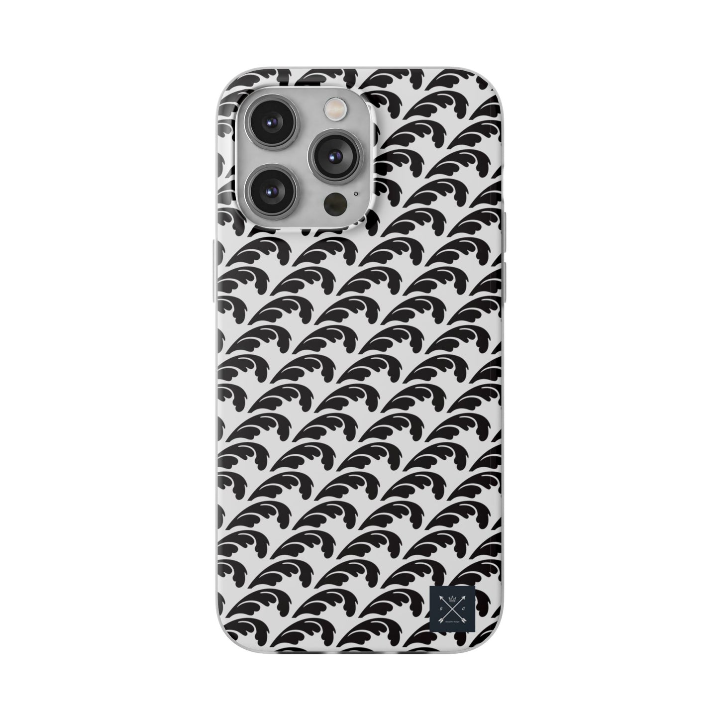 Beautiful Beloved Flourish (black/white) - Flexi Cases
