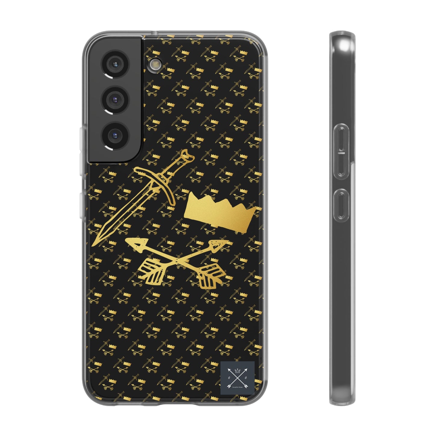 Gold and Bold Warrior - Flexi  Phone Cases
