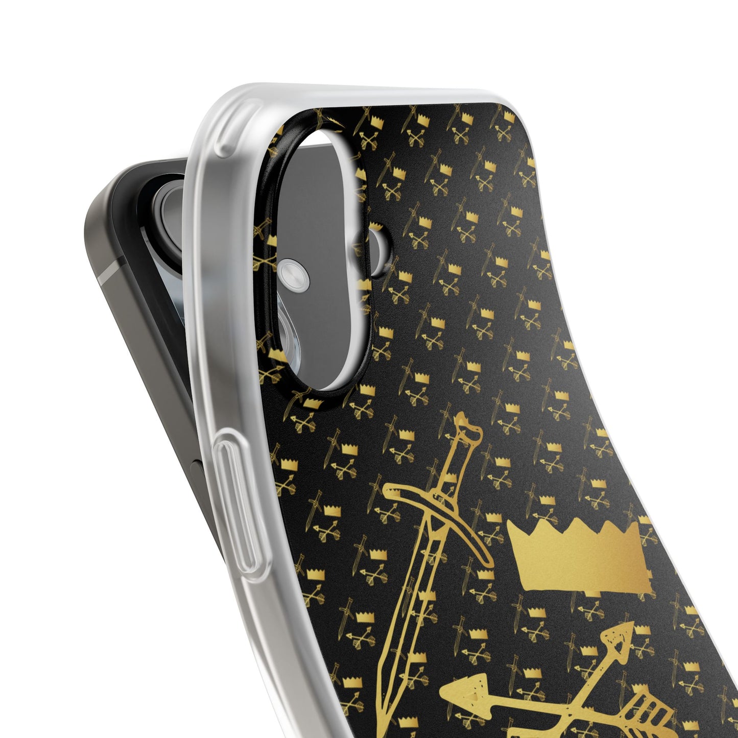Gold and Bold Warrior - Flexi  Phone Cases