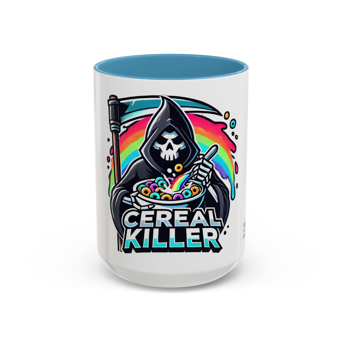 Cereal Killer Grimreaper - Accent Coffee Mug (11, 15oz)