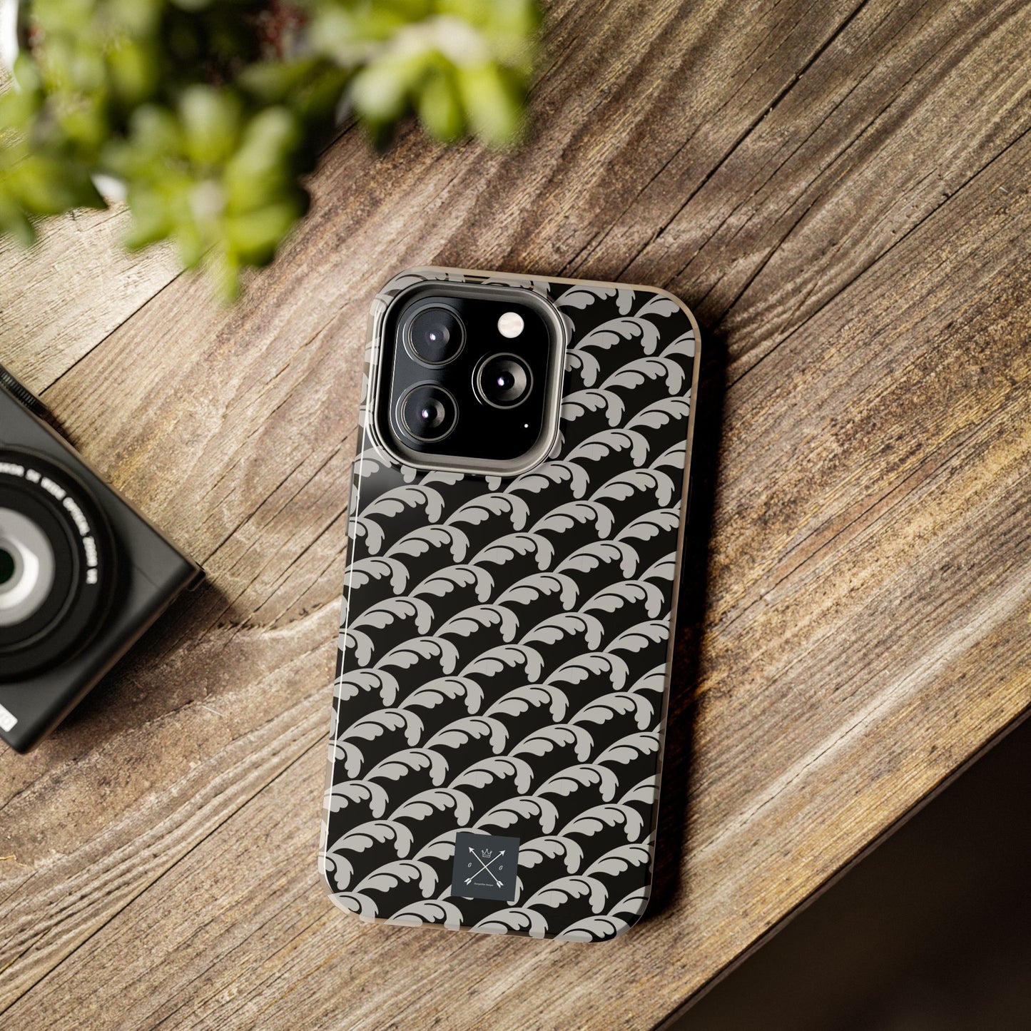 Beautiful Beloved One Flourish (silver/black) - Tough Phone Cases