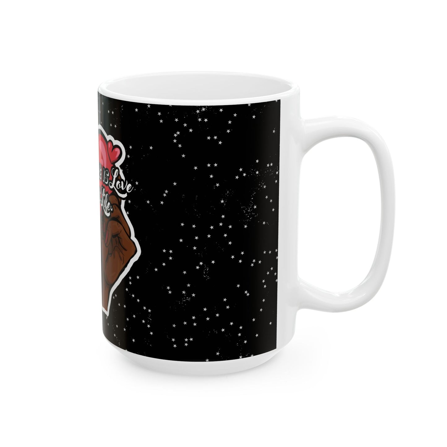 Love & Life Ceramic Mug